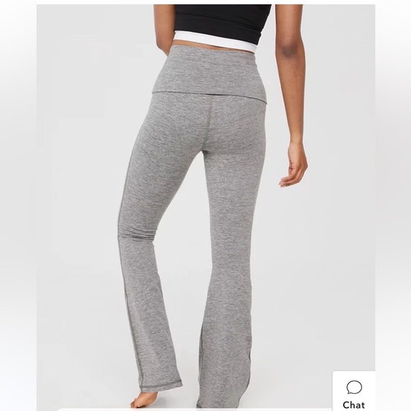 Offline by Aerie the hugger high waist fold over flared leggings - Picture 14 of 14